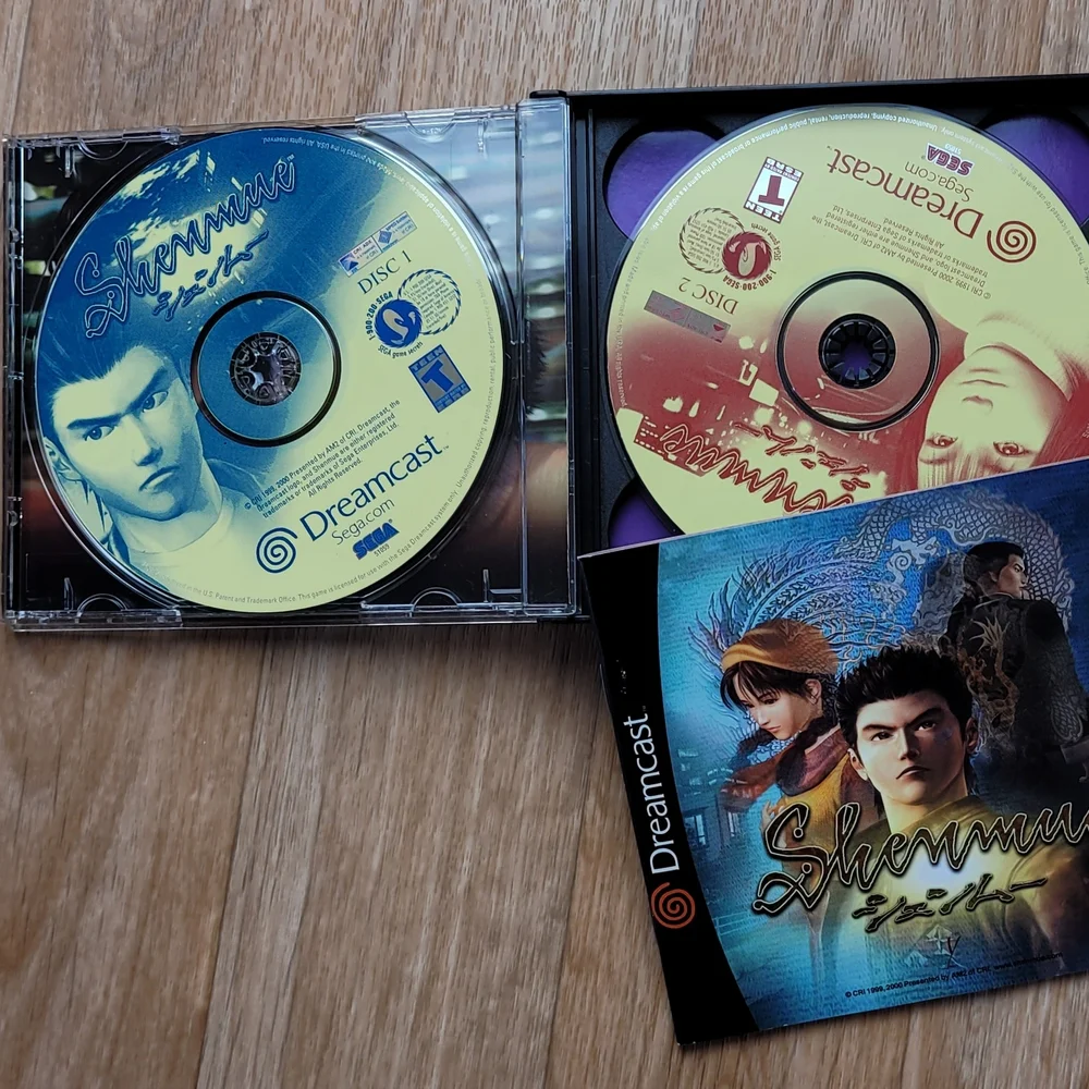 Shenmue for - Black Case Dreamcast